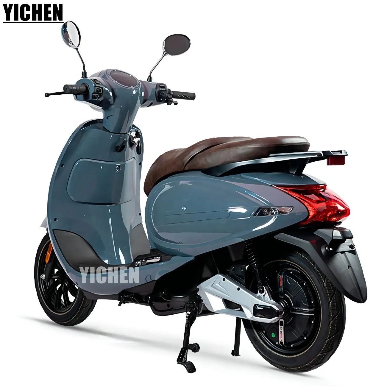 Электрический скутер YICHEN Electrique, новый электрический скутер Vespa L3e EEC 75 км/ч, 12 дюймов, 2 колеса, 72 в, 40 А/ч, литиевый аккумулятор, 2021