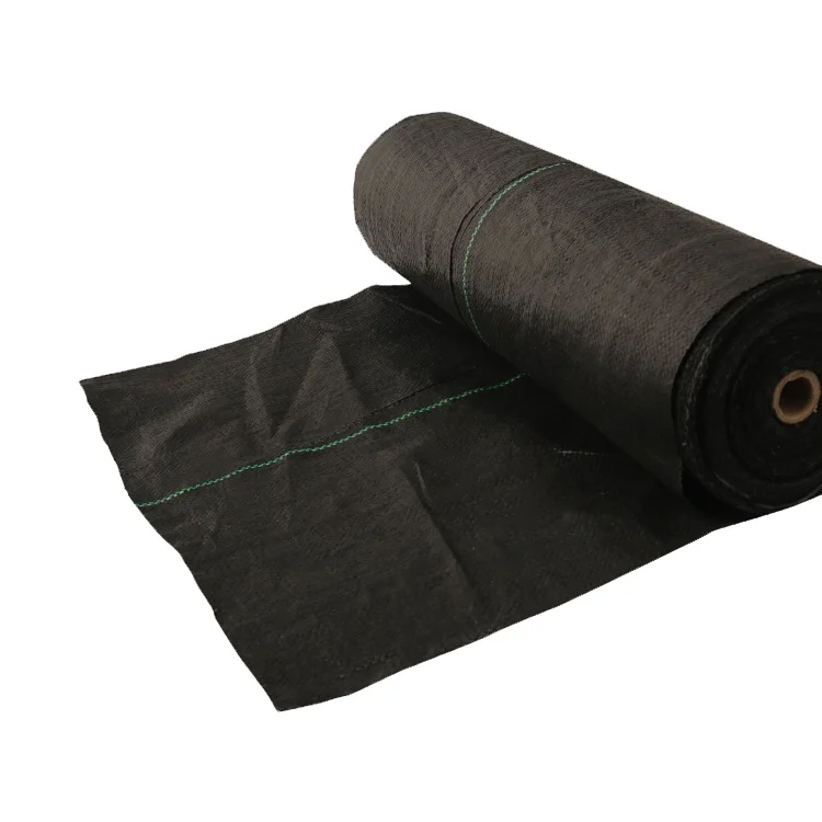 2024 Farming Plastic Rubber Pp Agricultural Weed Control Mat Pp ground cover Weed Mat Sheet Fabric