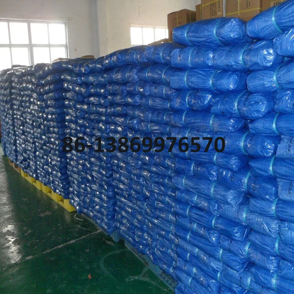 good quality blue color waterproof Tarpaulin Fabric