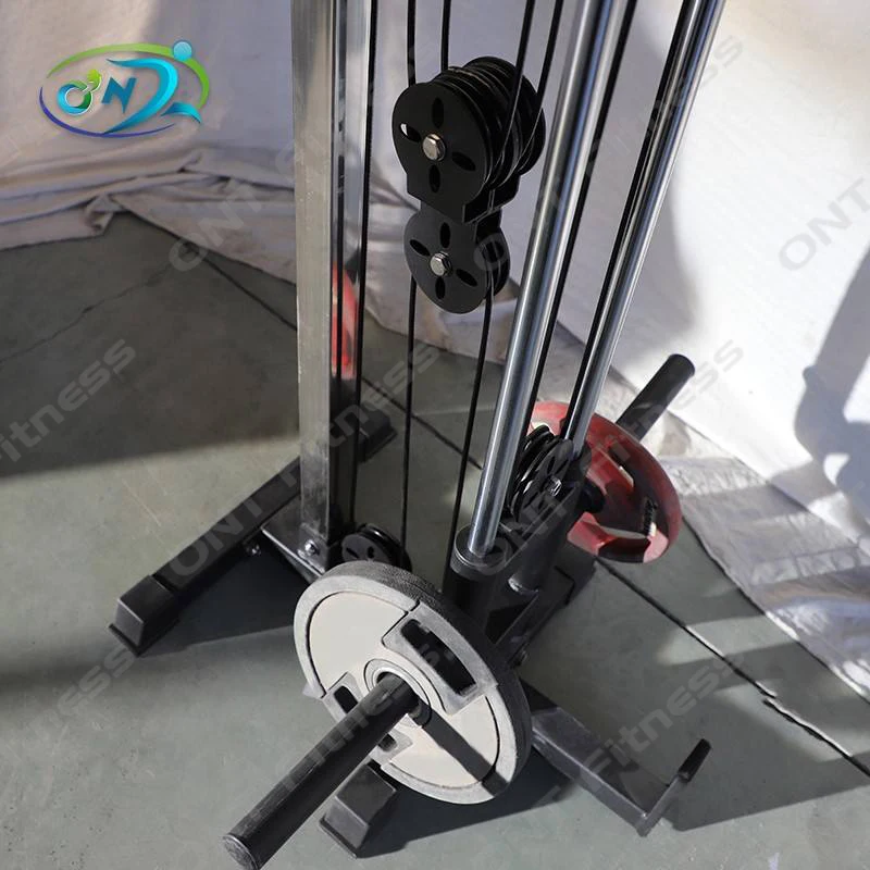 Commercial Fitness Gym Equipment Pin Loaded Lat Pulldown With Weight Stack Lat Pulldown Machine