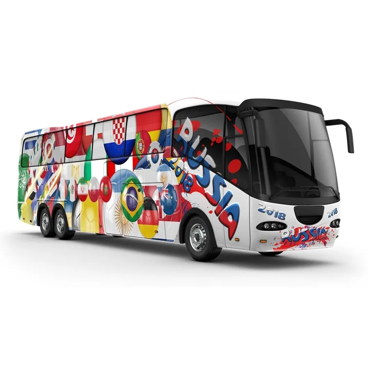 GMT High Quality Thickened Bus Removable Vinilo Adhesivo Eco Friendly PVC Self Adhesive Vinyl Sticker Roll