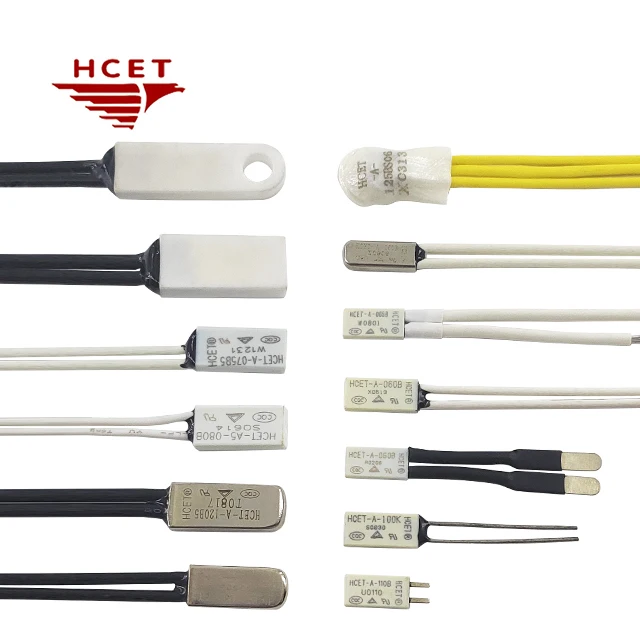 HCET-A TB02 bimetal thermal protector Thermostat Controller Micro Temperature Control Switch for the Curtain Motor