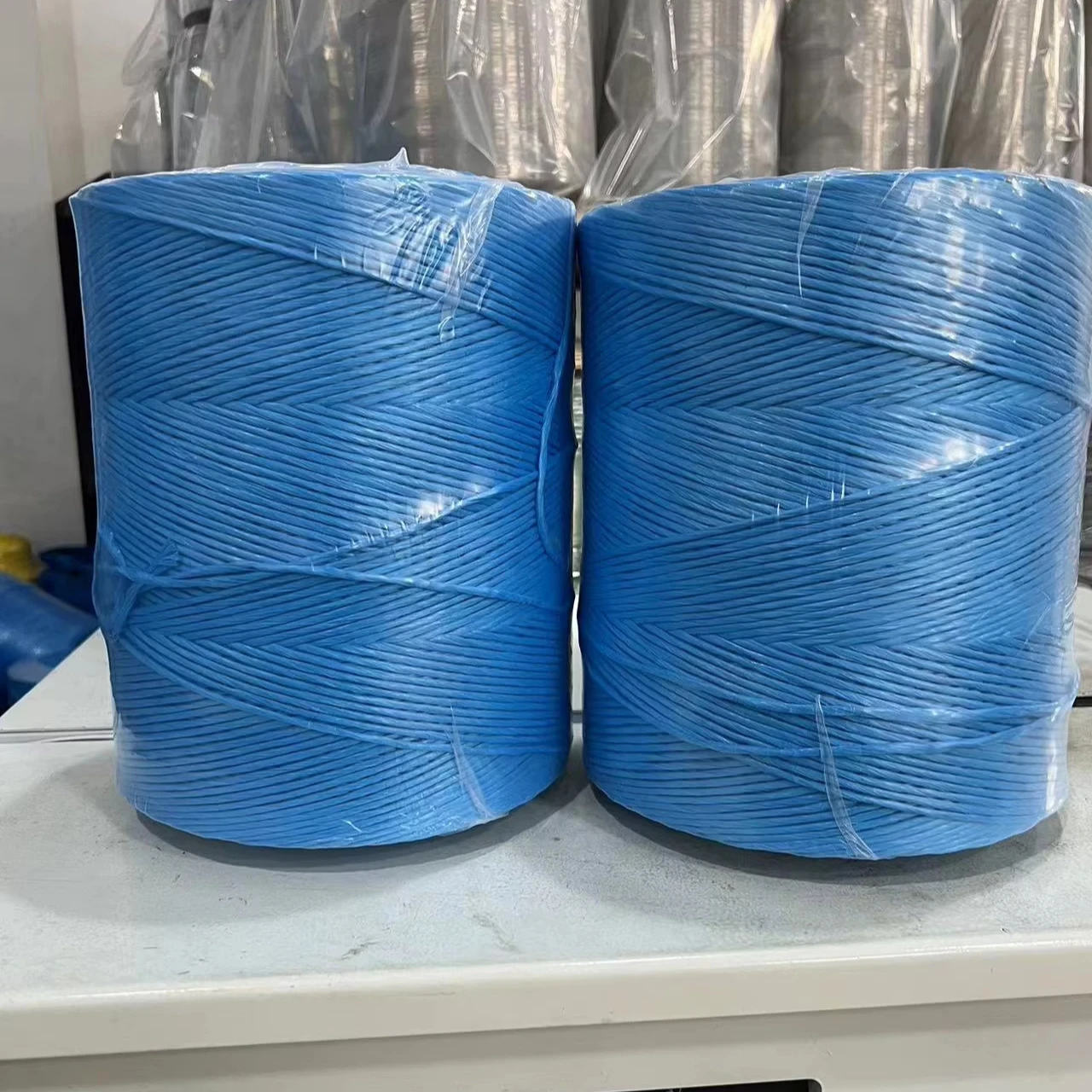 blue  uv stabilized agricultural pp baler twine for farm  greenhouse  hay baler twine