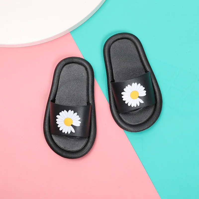 RTS Daisy Flower Slippers for Girl Shoes Summer Toddler Kids Baby Slippers