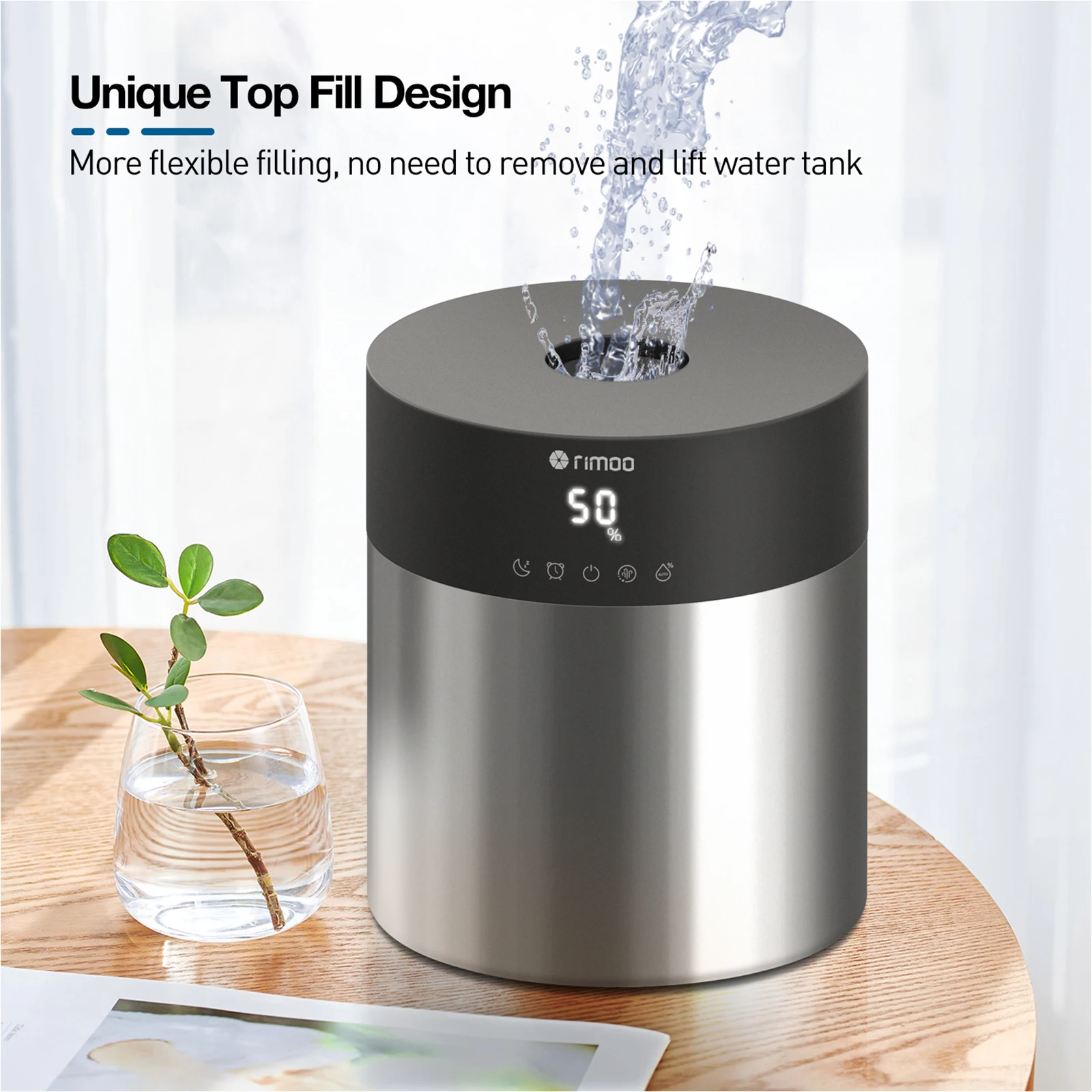 Ultrasonic Cool Mist Humidifiers for Bedroom Large Room