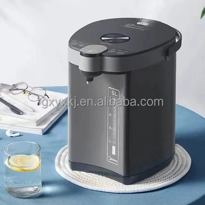 Чайник Midea 5L из нержавеющей стали черный цифровой Интеллектуальный Электрический чайник с контролем температуры чая кофе