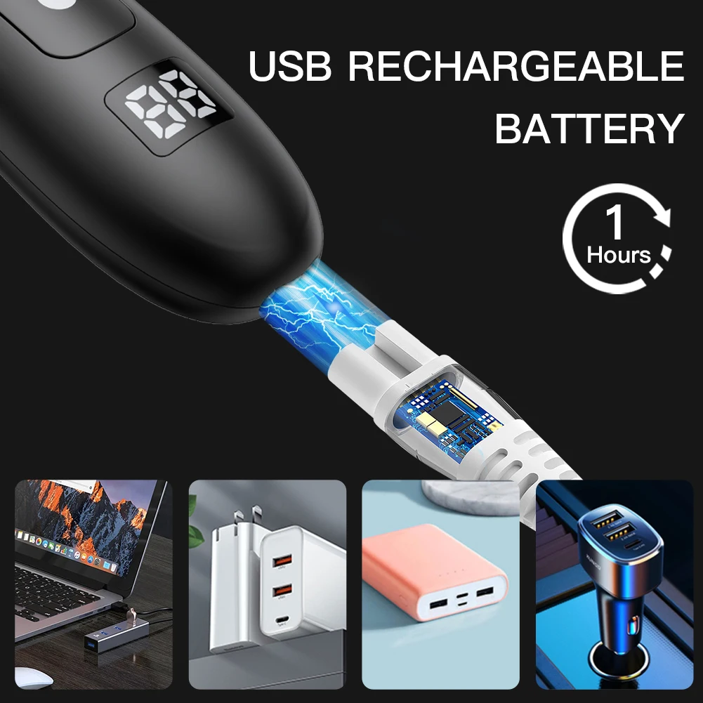 Support Private Label Ceramic Blade 60mins Runtime Cordless Multi-Functional Waterproof Body Trimmer Groin Hair Trimming