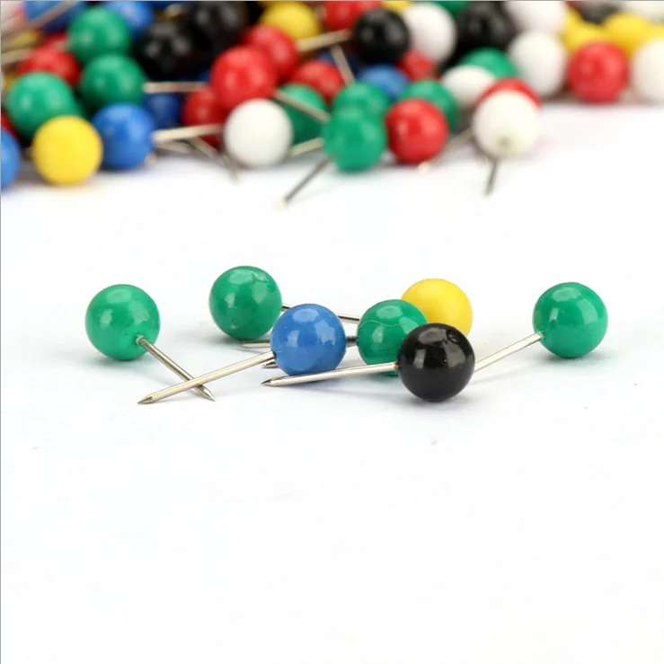 Смешанные нержавеющей стали pushpin Цвет Пластиковые