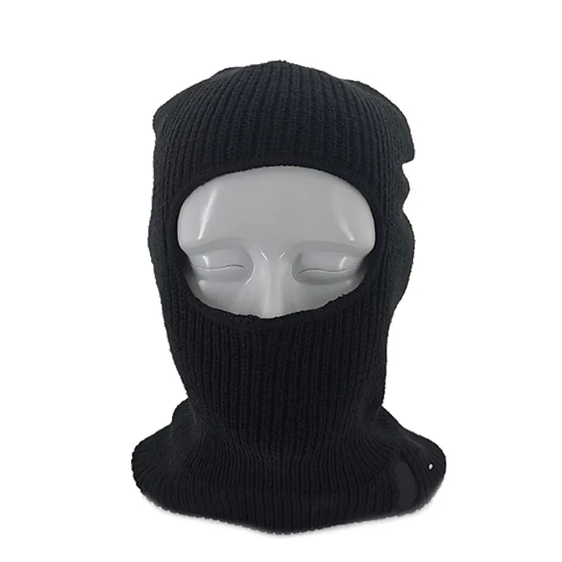 Winter custom color knitted balaclava with thinsulate lining outdoor keep warmer balaclava hats