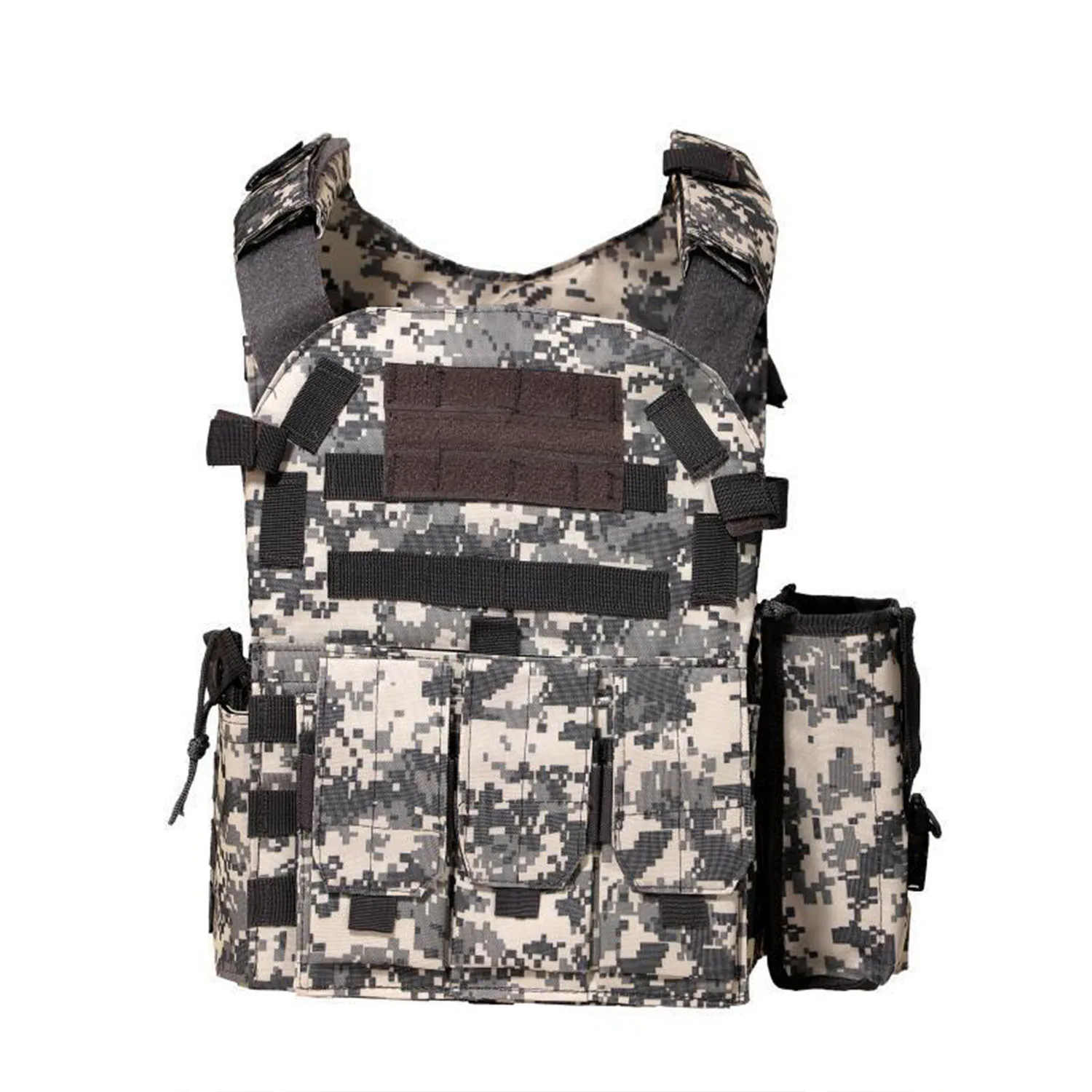 2024 Customizable wholesale multicam adjustable molle tactical vest waterproof wear resistant outdoor hunting tactical gear
