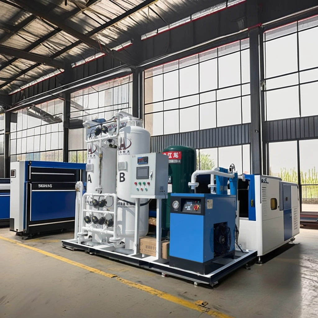 China Manufacturer Supplier Factory Explosion Proof Psa High Purity Oxygen Generator with HMI Control Panel