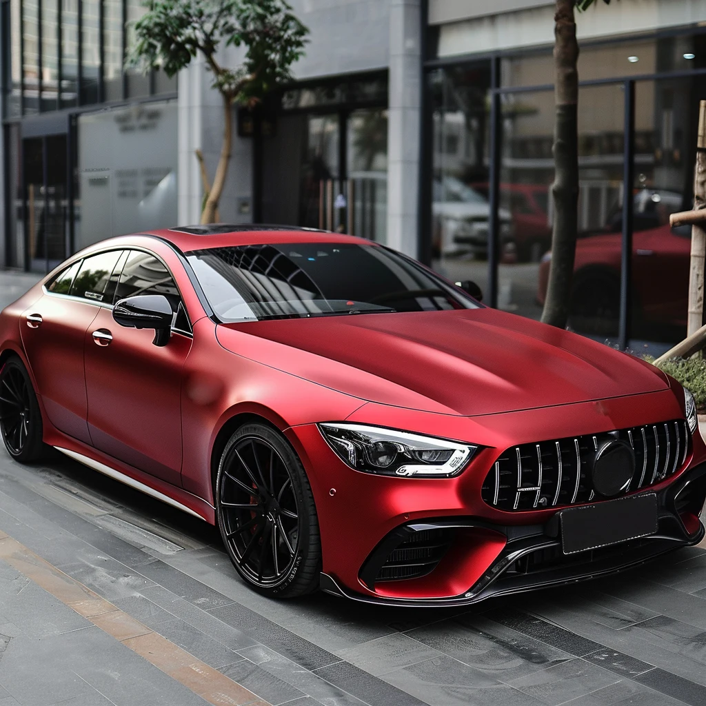 Hot Sale color car wrap vinyl PET Global Digital Export Platform Product Listing Car Film red Vinyl Wrap