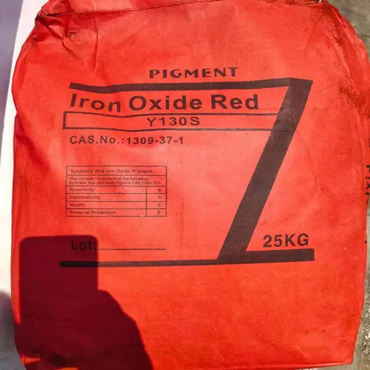 China manufacturer supply iron oxide red pigments for concrete pavers