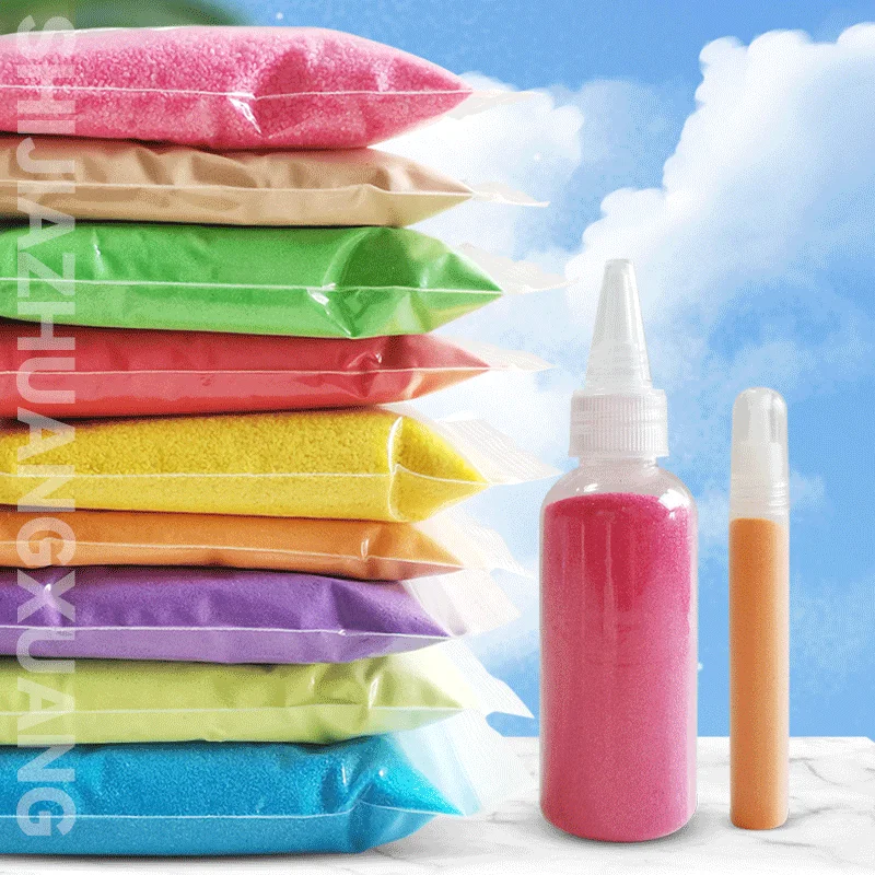 Kits Art Colored Sand Aquatic Aquarium Sand for Freshwater and Marine Aquariums