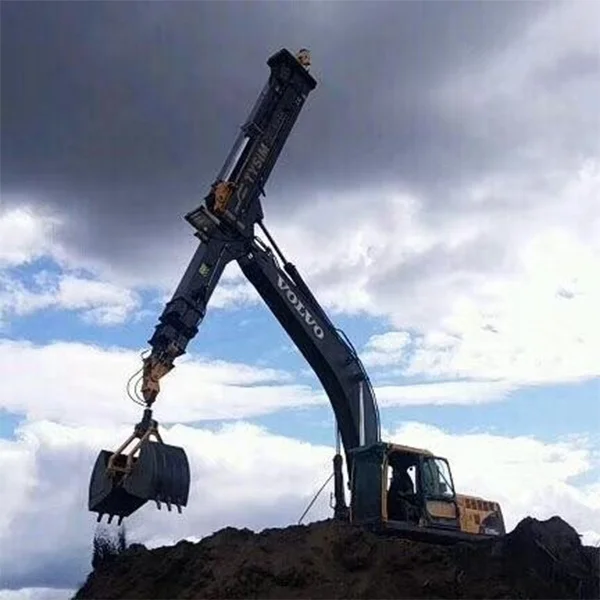 Рычаг экскаватора с длинной стрелой KM220 телескопический рычаг