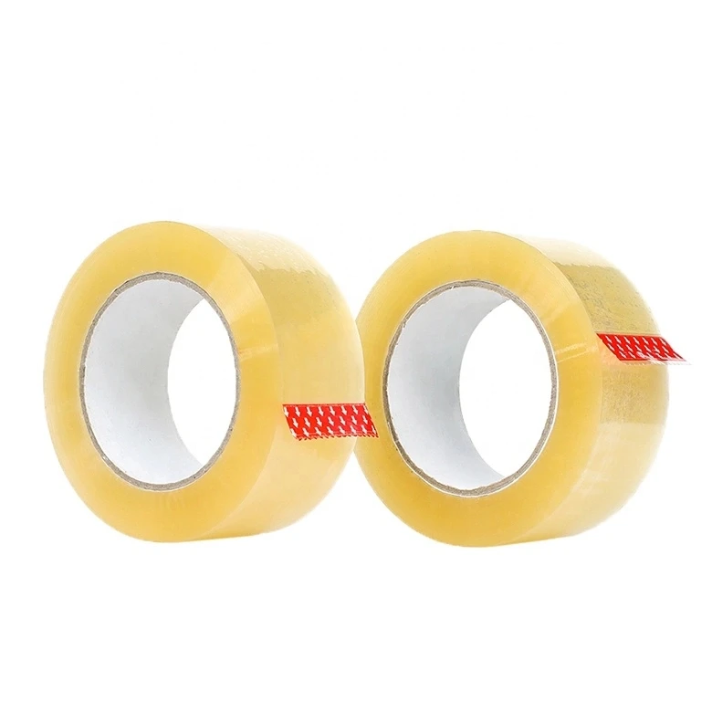 Factory wholesale safety carton sealing tape high adhesion transparent tapes BOPP adhesive packaging tape