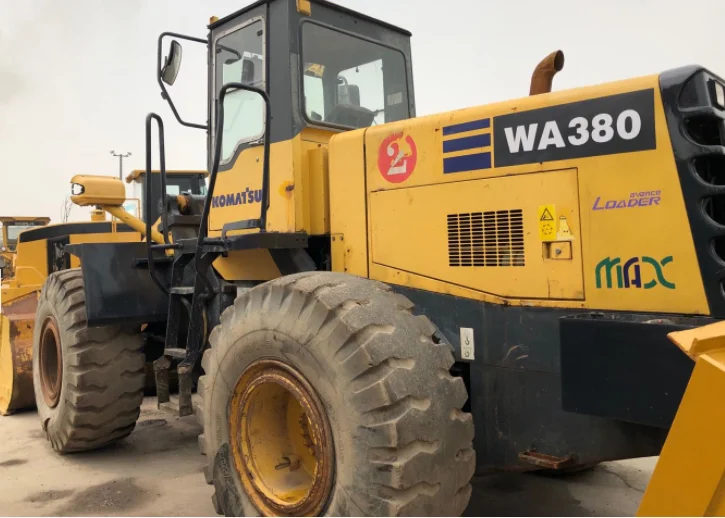 japan used komatsu wheel loader wa380-3 cheap price for sale