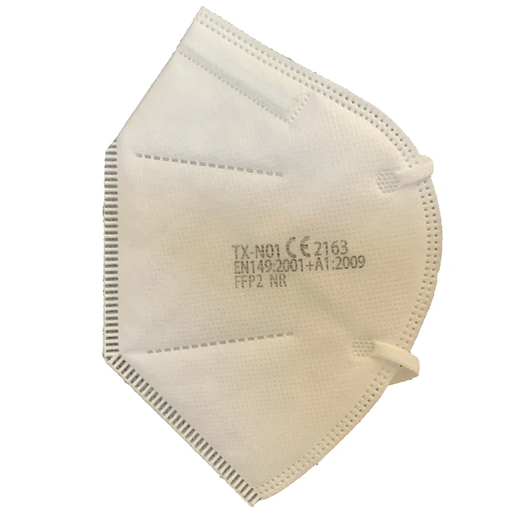 
Filtering Half Respirator Ffp2 Kn95 P2 Mask White Face Mask 