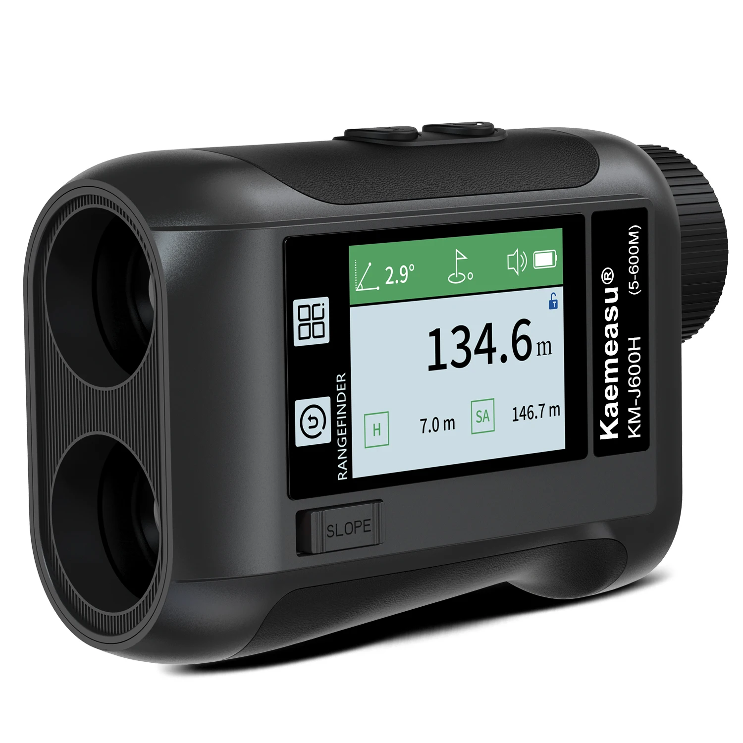 Range Finder for Hunting Golf Rangefinder Laser Distance Meter TelescopeTelemeter 1000m with Flag Pole Lock