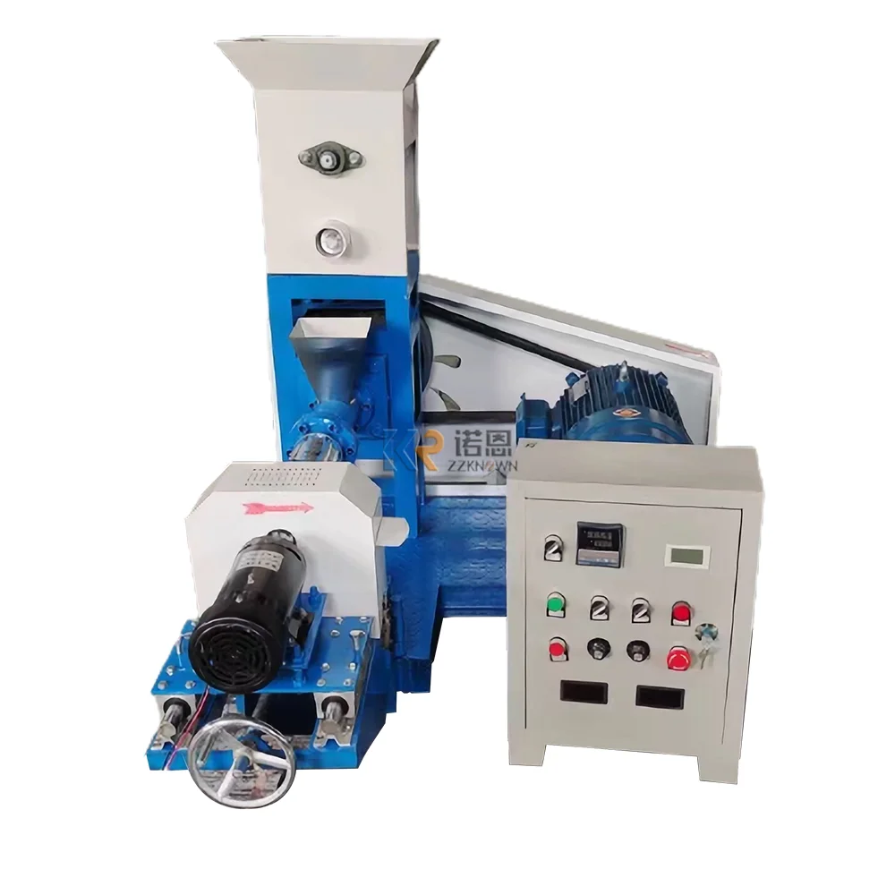 2024 Fish Feed Extruder Cutter-Type Equipment For Food Plant Industries Produces Aliment Poisson Pellets-Best Price Bangladesh