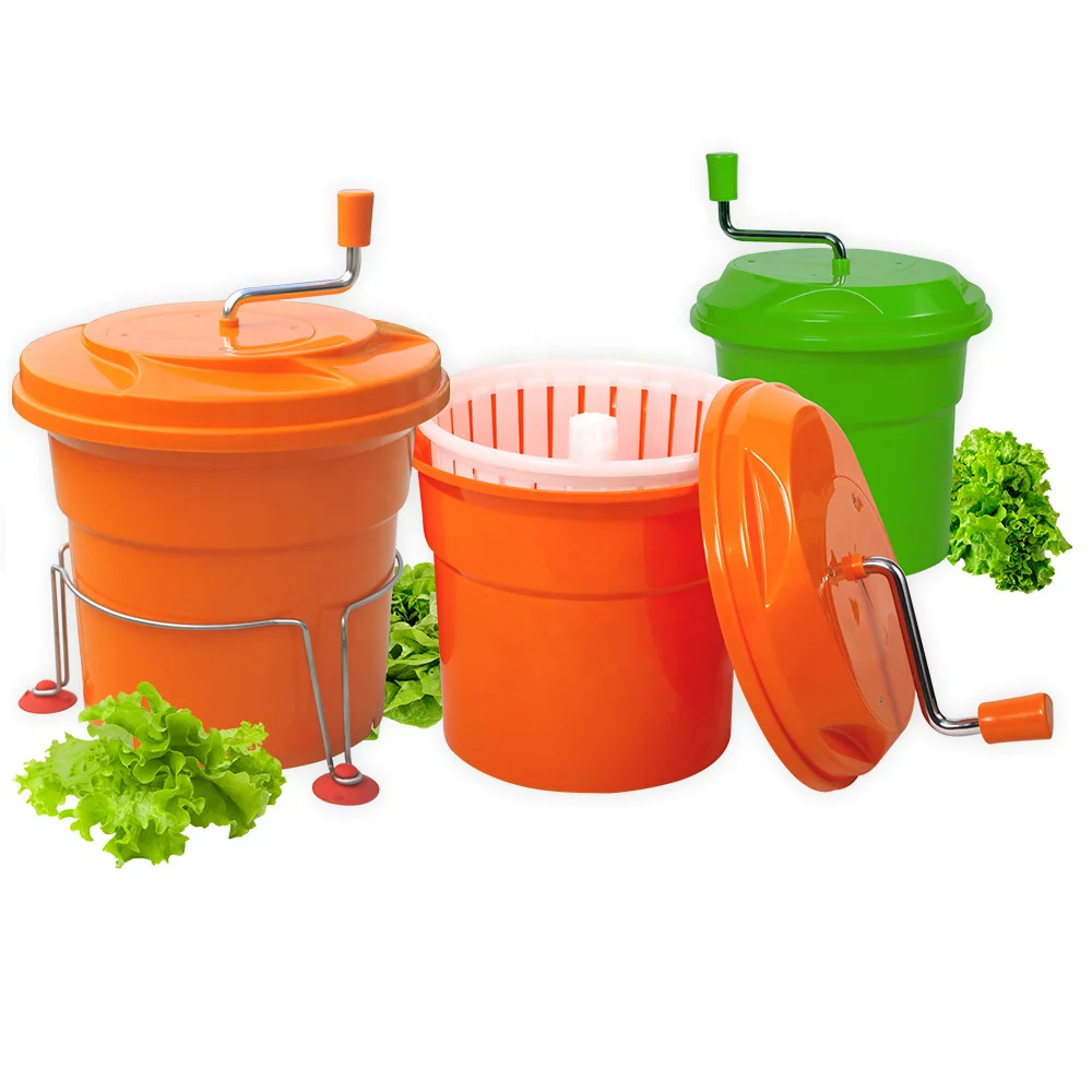 Salad Spinner Vegetable Spinner Lettuce Dryer 2.6gallon/5.5gallon