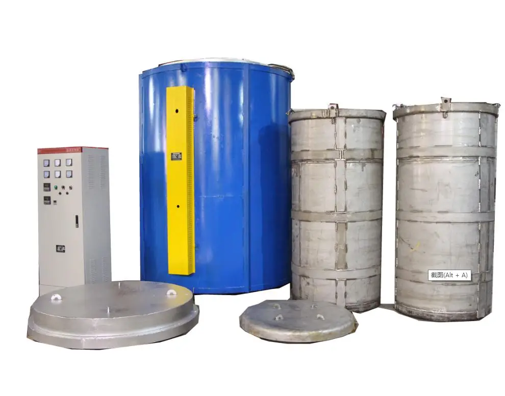 hot sell 2020 new style 1.5 ton pit type melting furnace