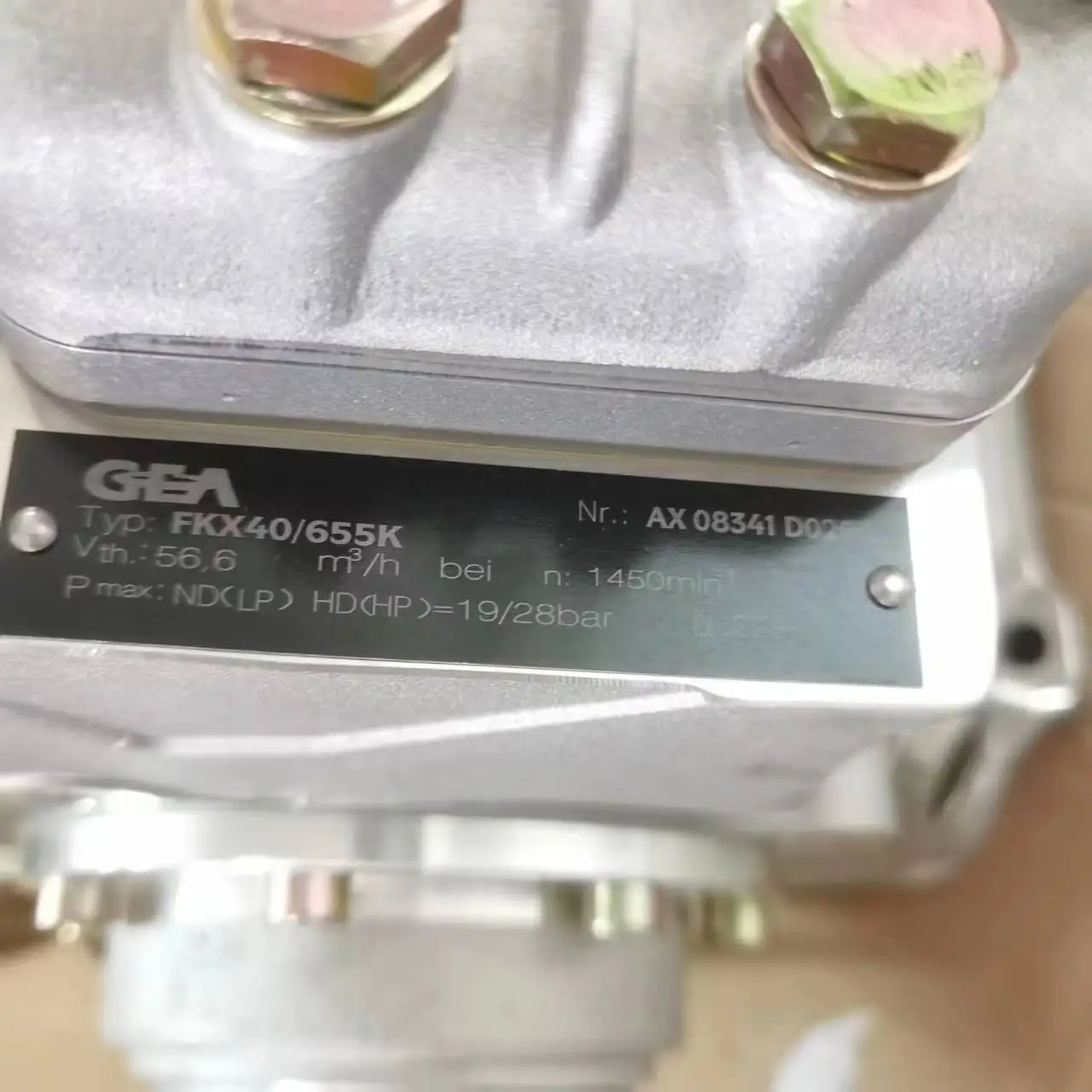 Factory Price BOCK FK40 FK50 Remanufacture GEA Bock FKX40 655K 560K 470K Compressor