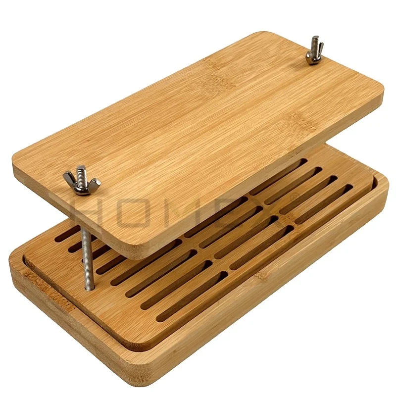 Bamboo Tofu Press Box Tofu Pressing Machine Tofu Press 3-Layer - Compact Tofupers / Press - 1