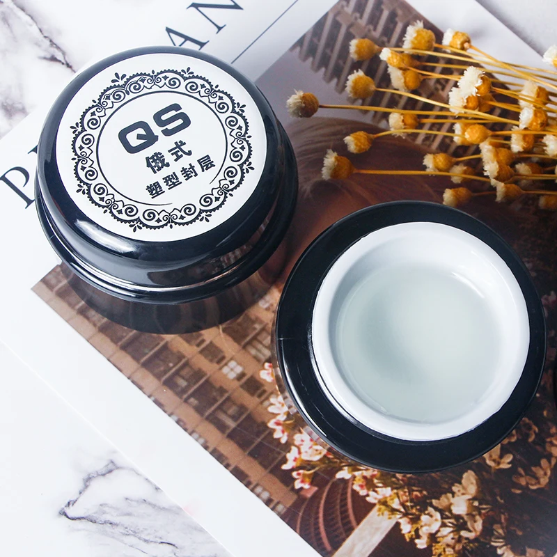 QSHY Custom Logo Private Label Wholesale UV LED Nail Art Tool Soak Off Sticky Decoration Diamond Crystal Liquid Glue Gel Polish