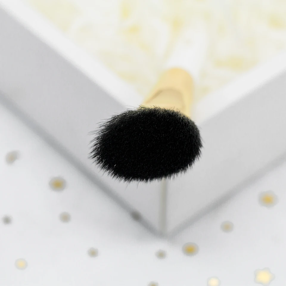  BEILI wholesale private label white makeup brush set single high quality angular blush soft synthetic hair