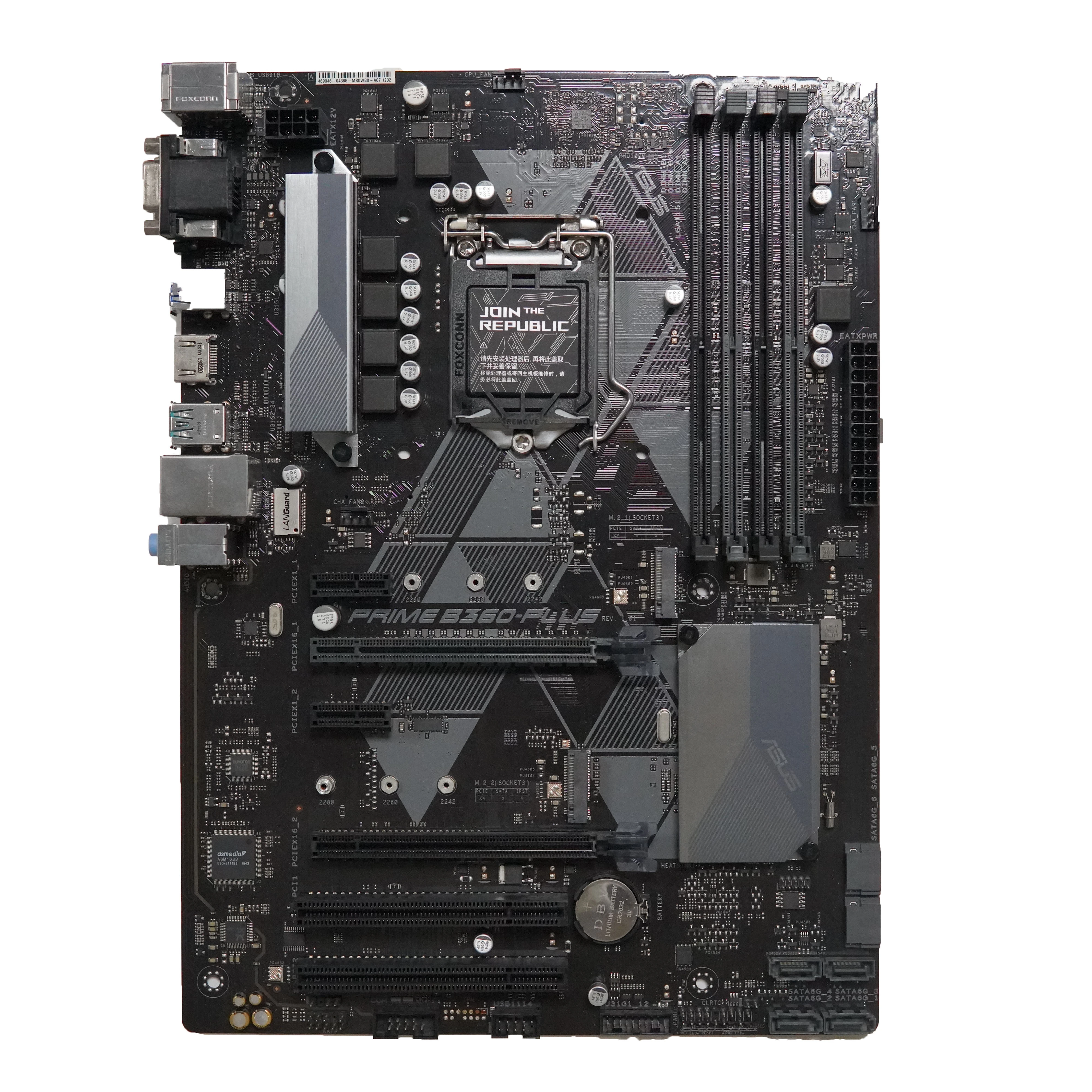 Новый бренд для ASUS PRIME B360-PLUS рабочего Материнская плата поддерживает DDR4 LGA 1151 64 ГБ