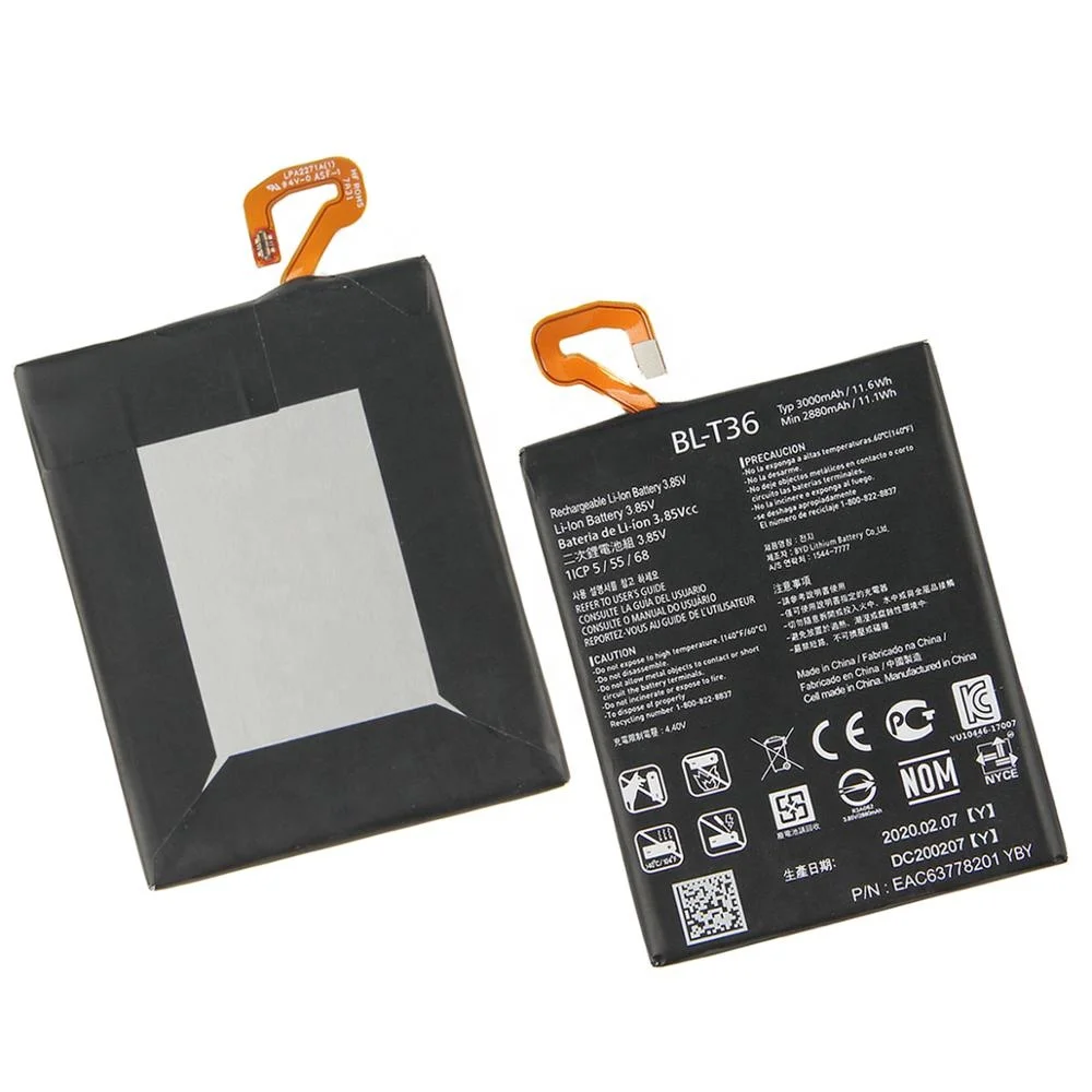 High Quality 3000mAh 11.6Wh 3.85V BL-T36 Replacement Battery For LG K30 X410TK T-Mobile Cell Phone Rechargeable Li-on Batteries