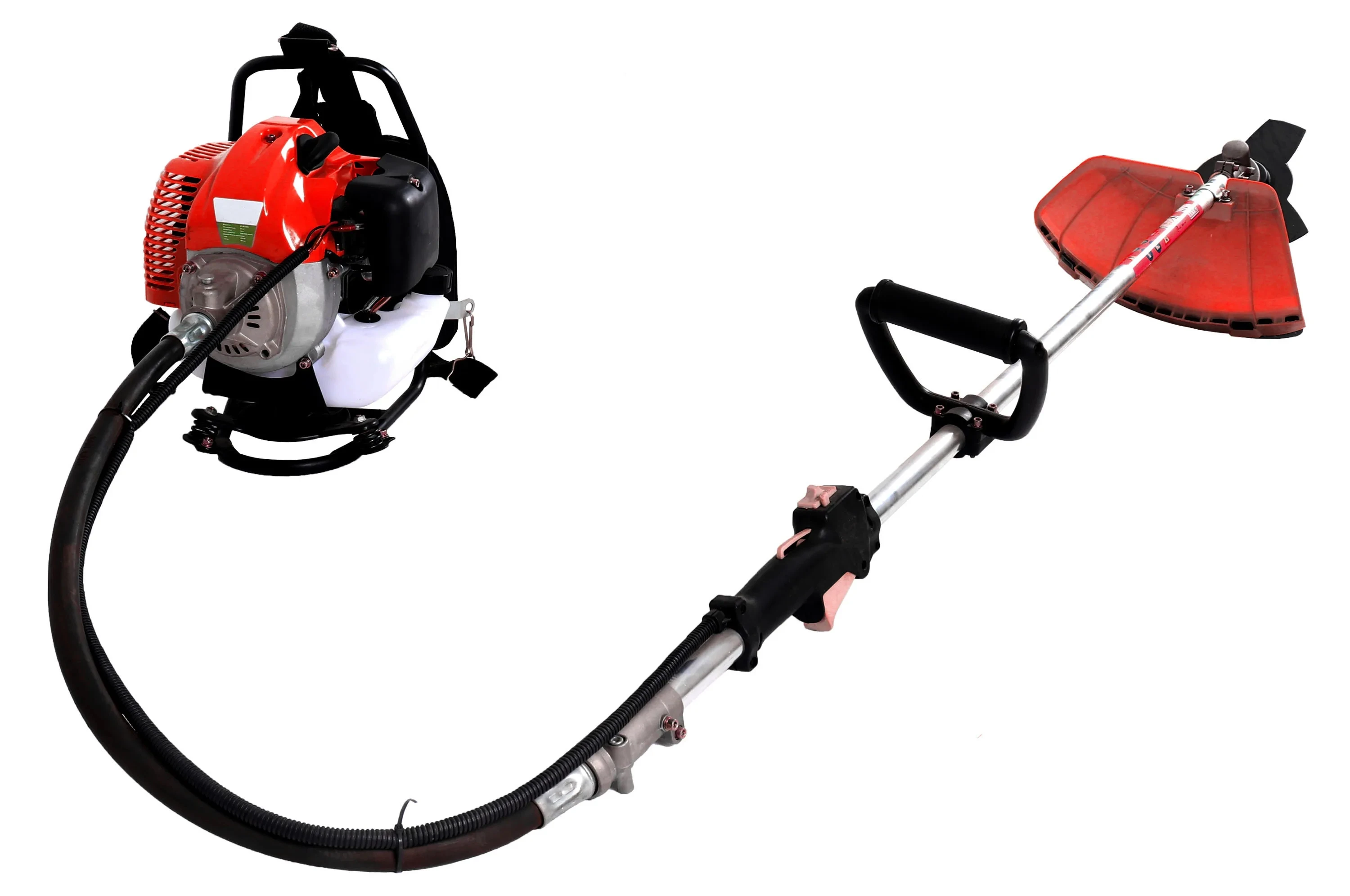 2-stroke Garden Sod Backpack Brush Cutter  Green Works 52CC Gasoline Backpack Manual Grass Trimmer