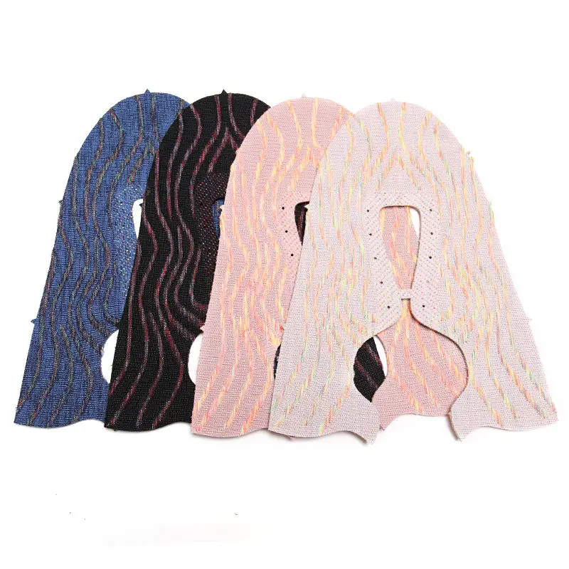 Factory Customized shoes upper knit fabric Outdoor  Sports Shoe Fly Knit Material Vamp Upper