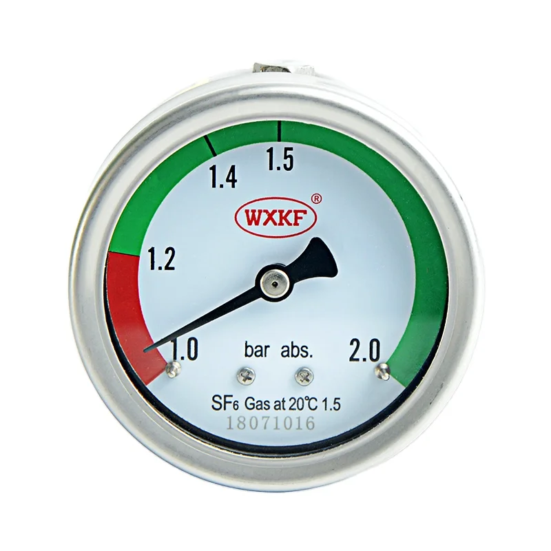 Super durable high precision  KM SF6 40mm  gas sulfur hexafluoride density meter