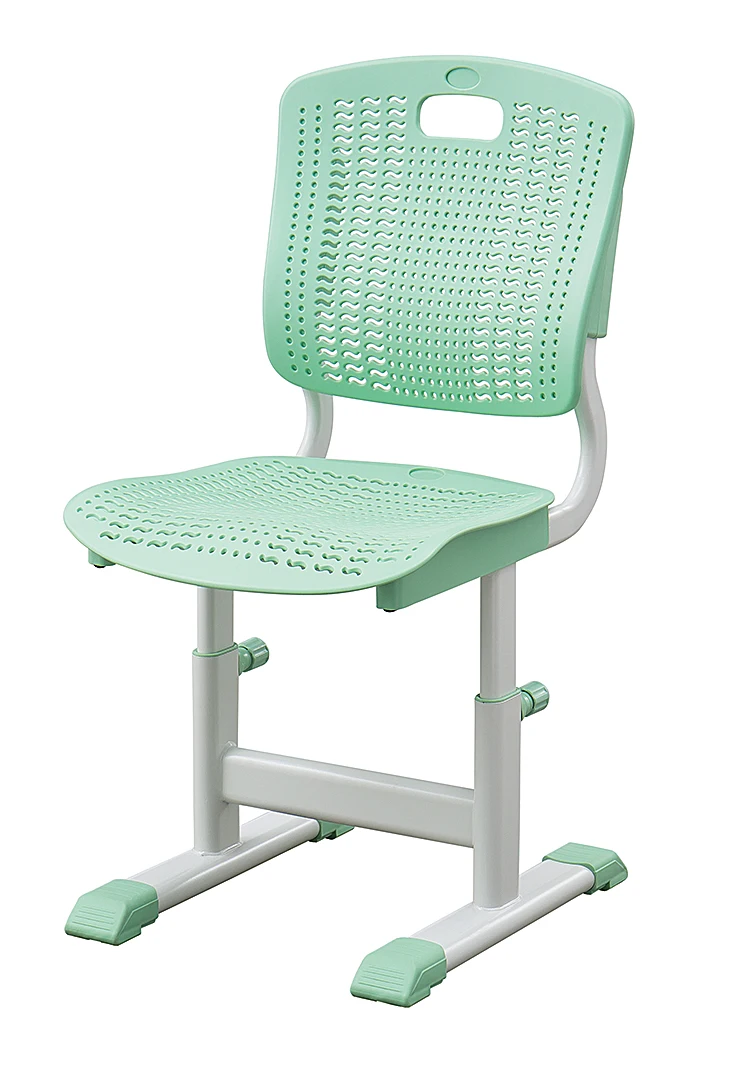 Customized Primary school furniture Adjustable Height  Single MDF Student Desk And Chair Set