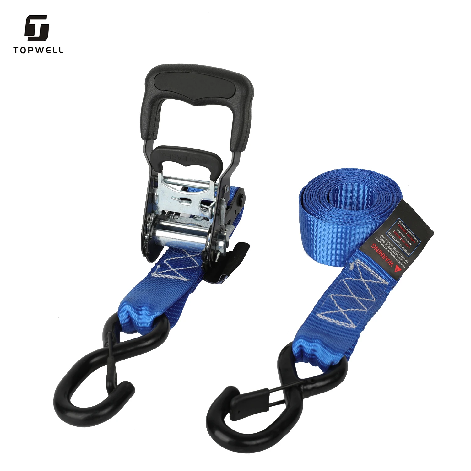 Tie Transformer Ratchet Cargo Boat Down Motorcycles Cam Buckle 38Mm Metal Truck Laship Car Strap