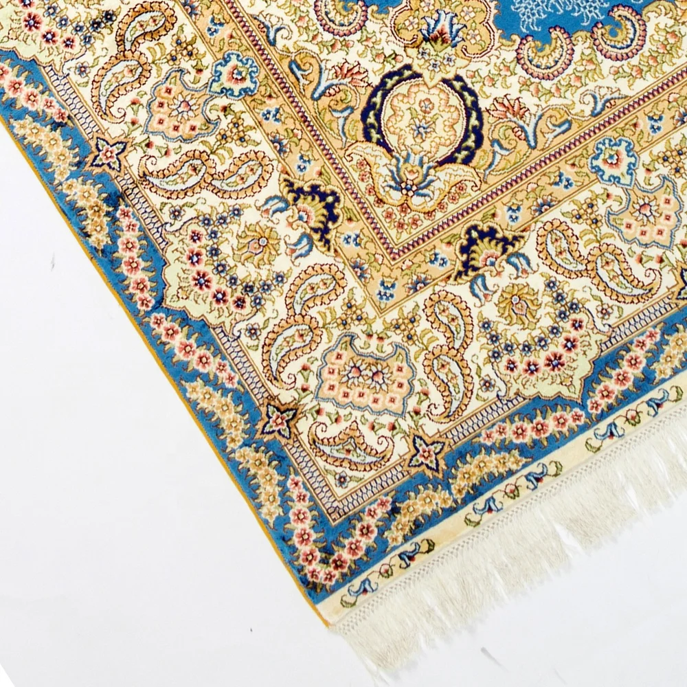 4X6ft Handmade chinese silk center carpets rug tapijten living room