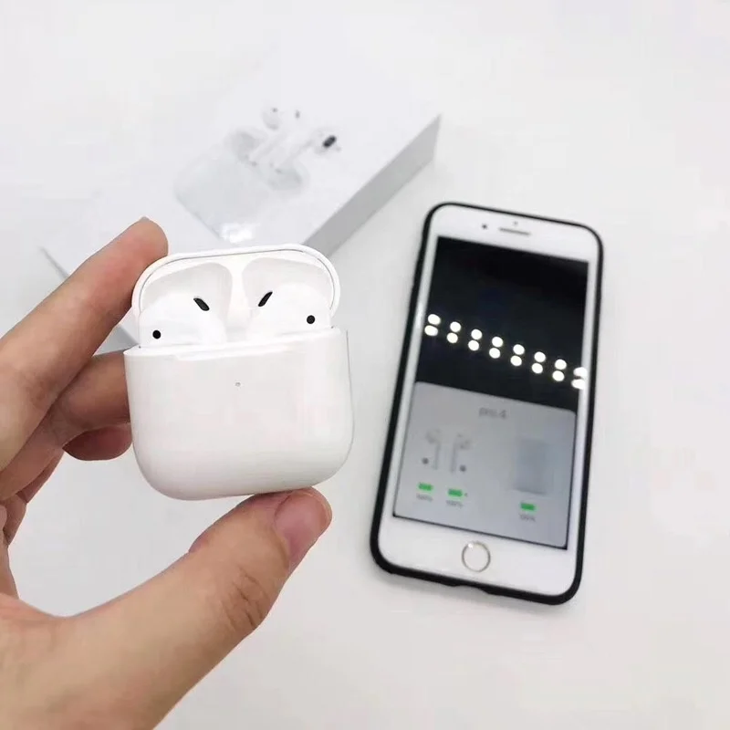  Лидер продаж Tws Pro 4 BT5.0 Siri наушники-вкладыши с сенсорным управлением беспроводные наушники Air