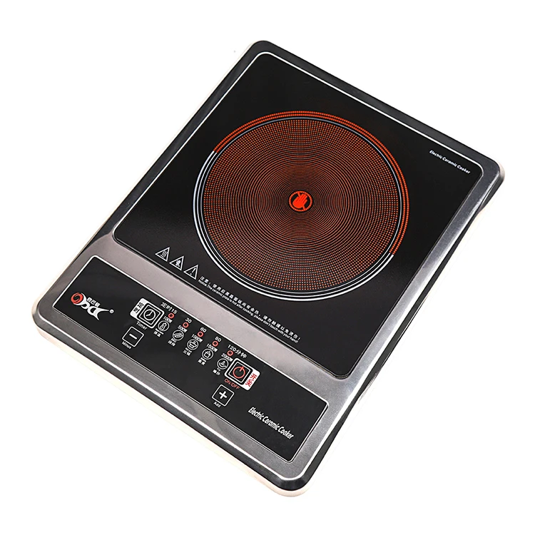 OBD 2022 New Design Made Single burner Push-button Type commercial electric infrared cooker