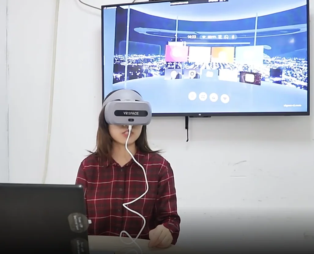  Фабричный магазин коробки виртуальной реальности с 3d очками для фильмов seeimg 4 ГБ/32 ГБ гарнитура «Все в одном» поддержкой
