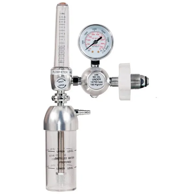 Good Price Medical Oxygen Gas Regulator Oxygen Flowmeter With Humidifier Oxygen Cylinder