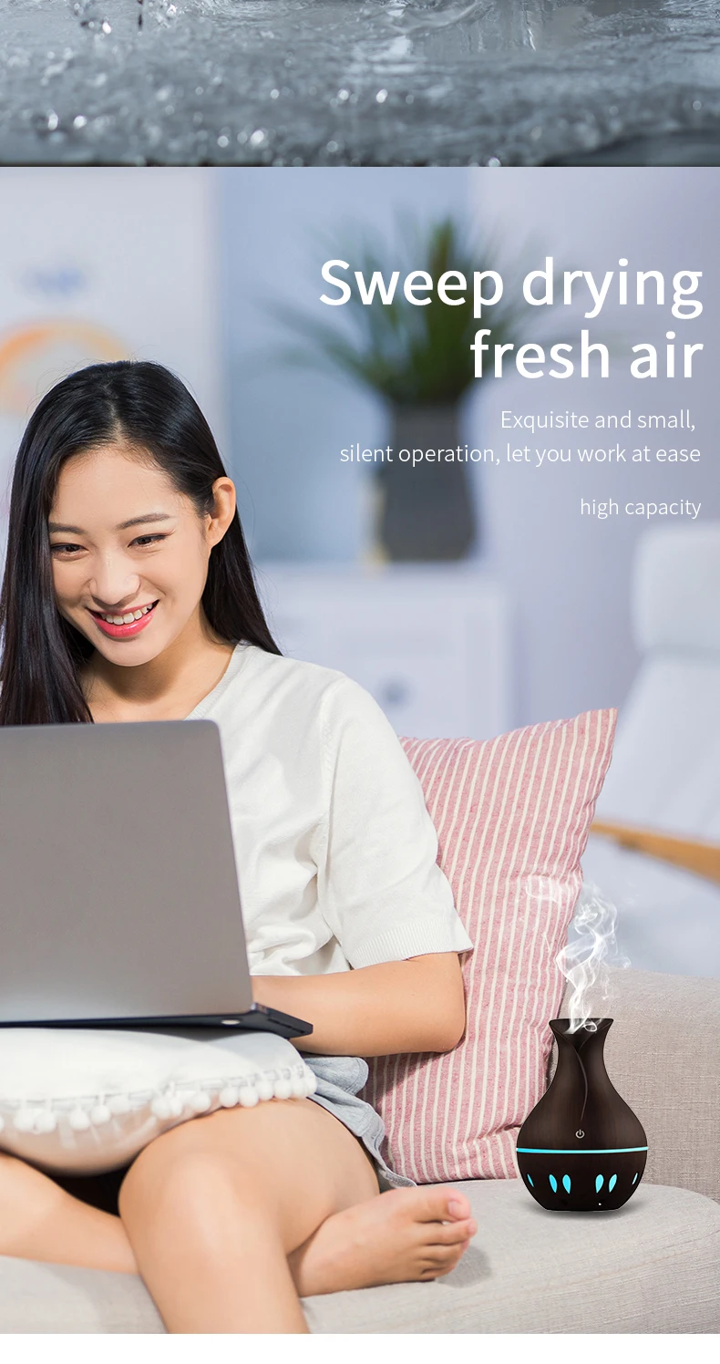 2022 home appliances essential oil diffuser scent system wooden fragrance diffuser scent machine aroma diffuser profess