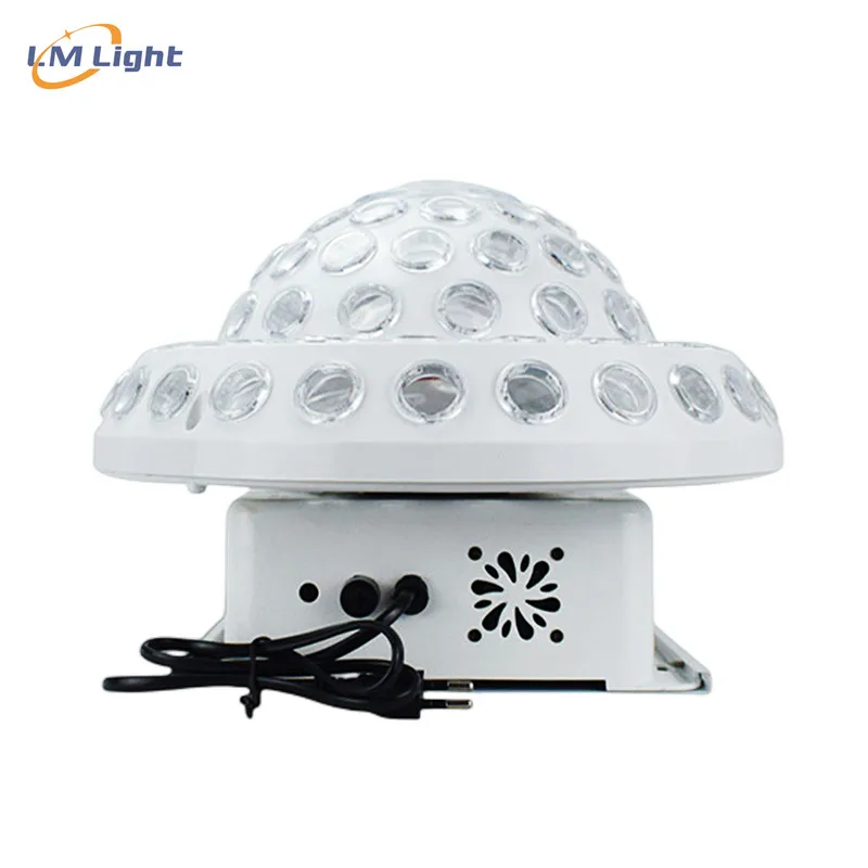 Hot sell DMX sound control magic ball rgb led stage light indoor stage show rgb animation dj disco laser light