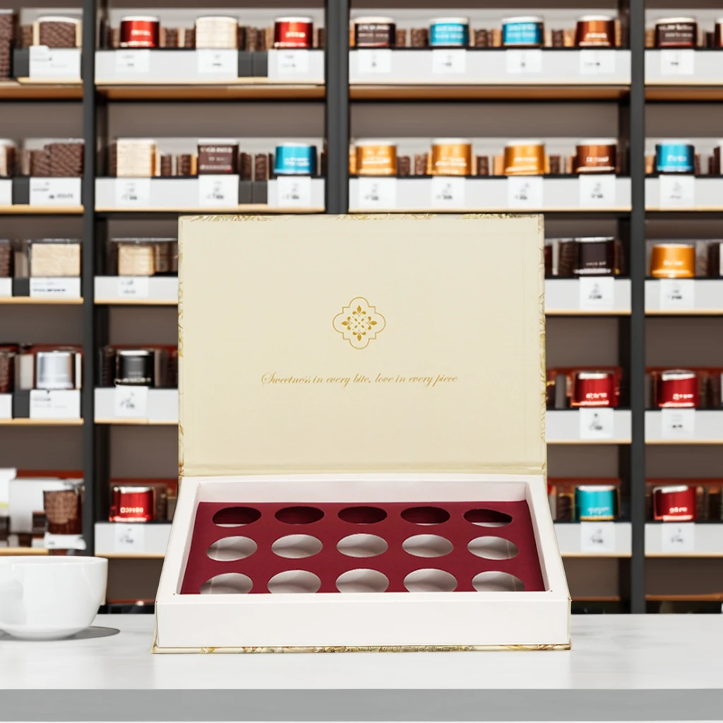 Custom Luxury Magnetic Cardboard Rigid Paper Boxes Coffee Capsule Packaging Box Capsule Boxes