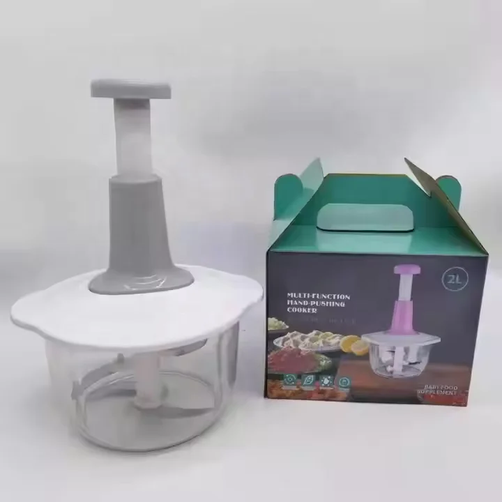 Hot Sale Portable Steel Magic Shredder Hand Held Food Chopper for Garlic Herb Vegetable Meat Salad Stainless Steel Grinder Tool