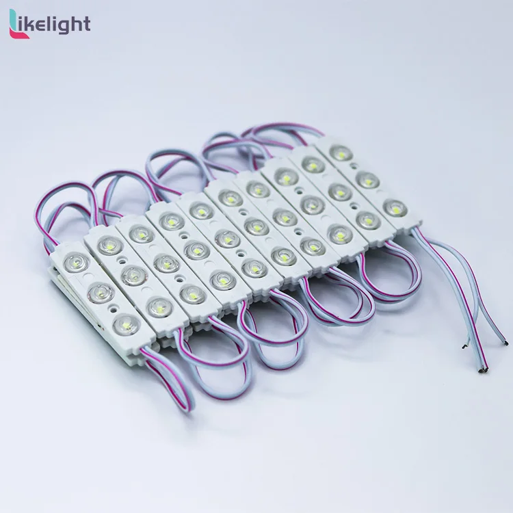 Горячие продажи светодиодных модулей DC12V 1 5 Вт 3 светодиода SMD2835 SMD модули IP65 Водонепроницаемый для вывесок рекламы