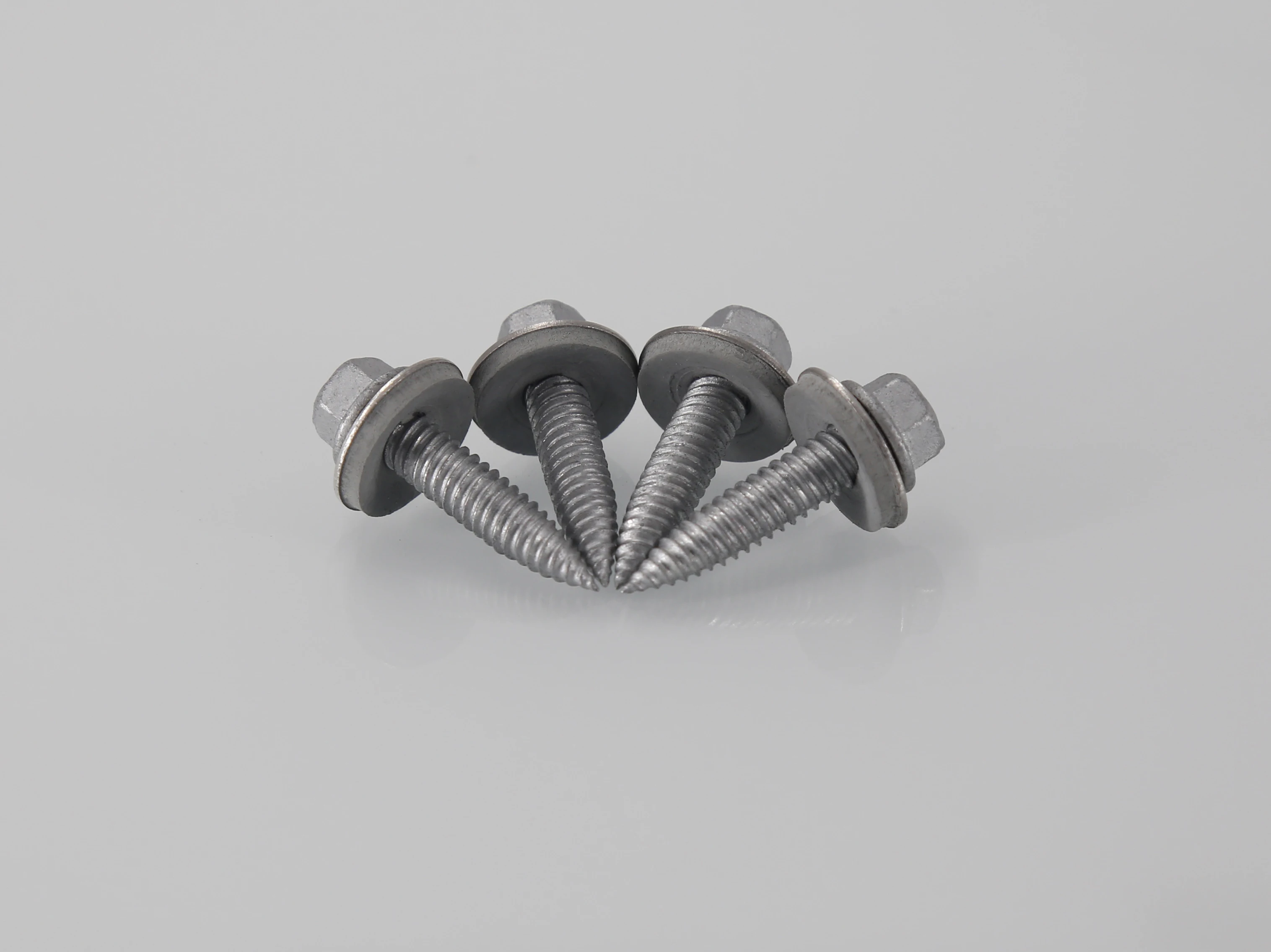 Solar Mounting Structure Self Tapping Screw Bimetal Stainless Steel Metal Hex Head Composite Self Tapping Bi-metal Screws