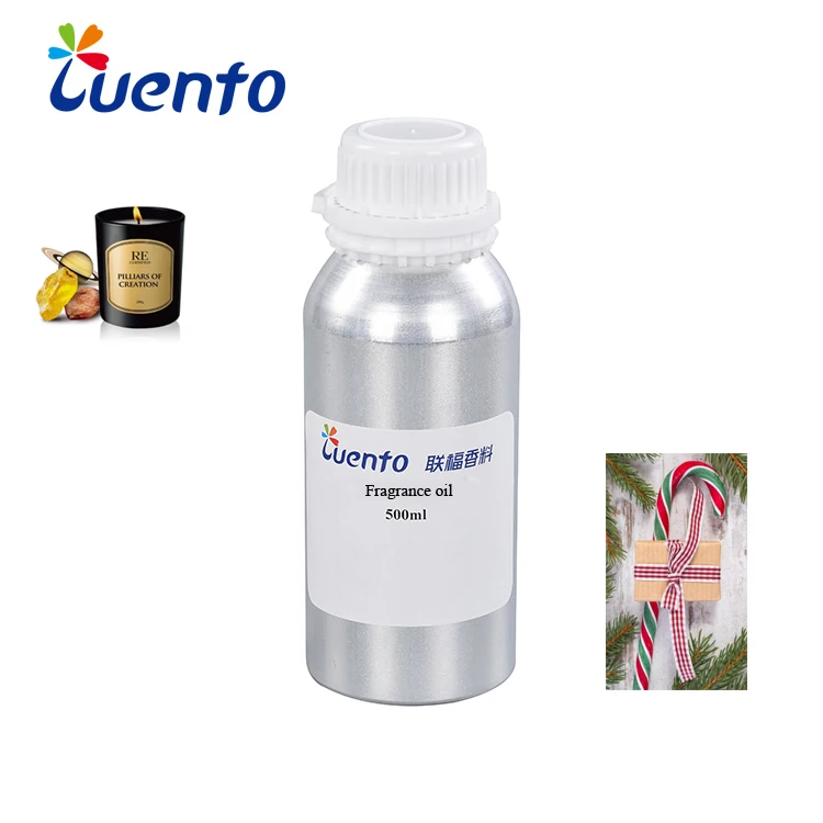 Hot selling concentrated candle fragrance oil Ribbon Christmas Candy  perfume oil soy wax candle fragrance