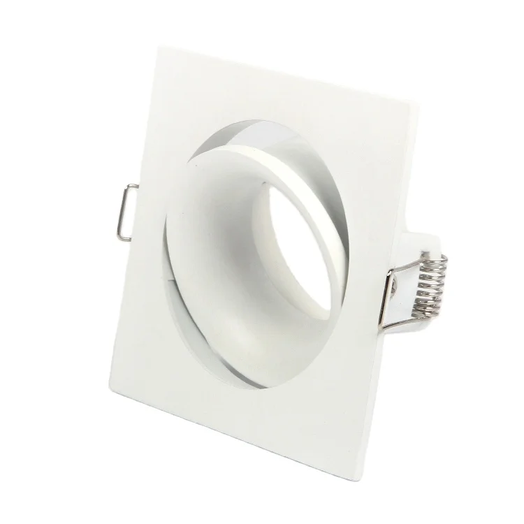 
Ceiling aluminum square 95*95 led recessed home lighting downlight lamp shell MR16 GU10 led lamp housing 